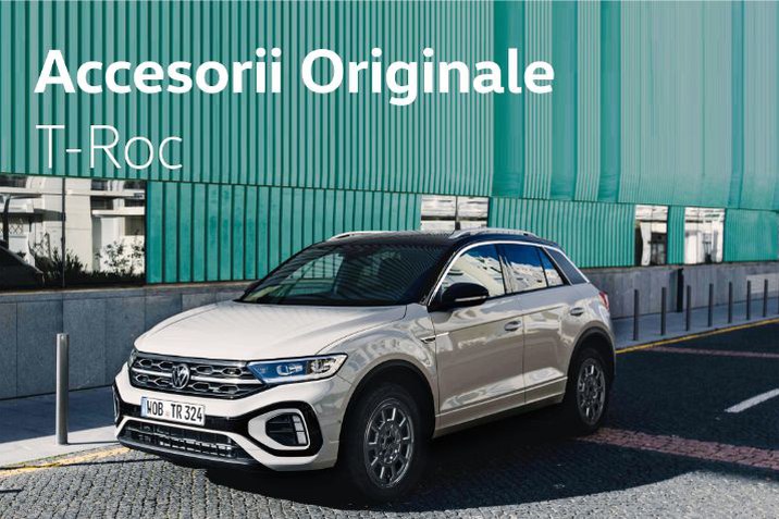 descopera accesoriile originale T-Roc